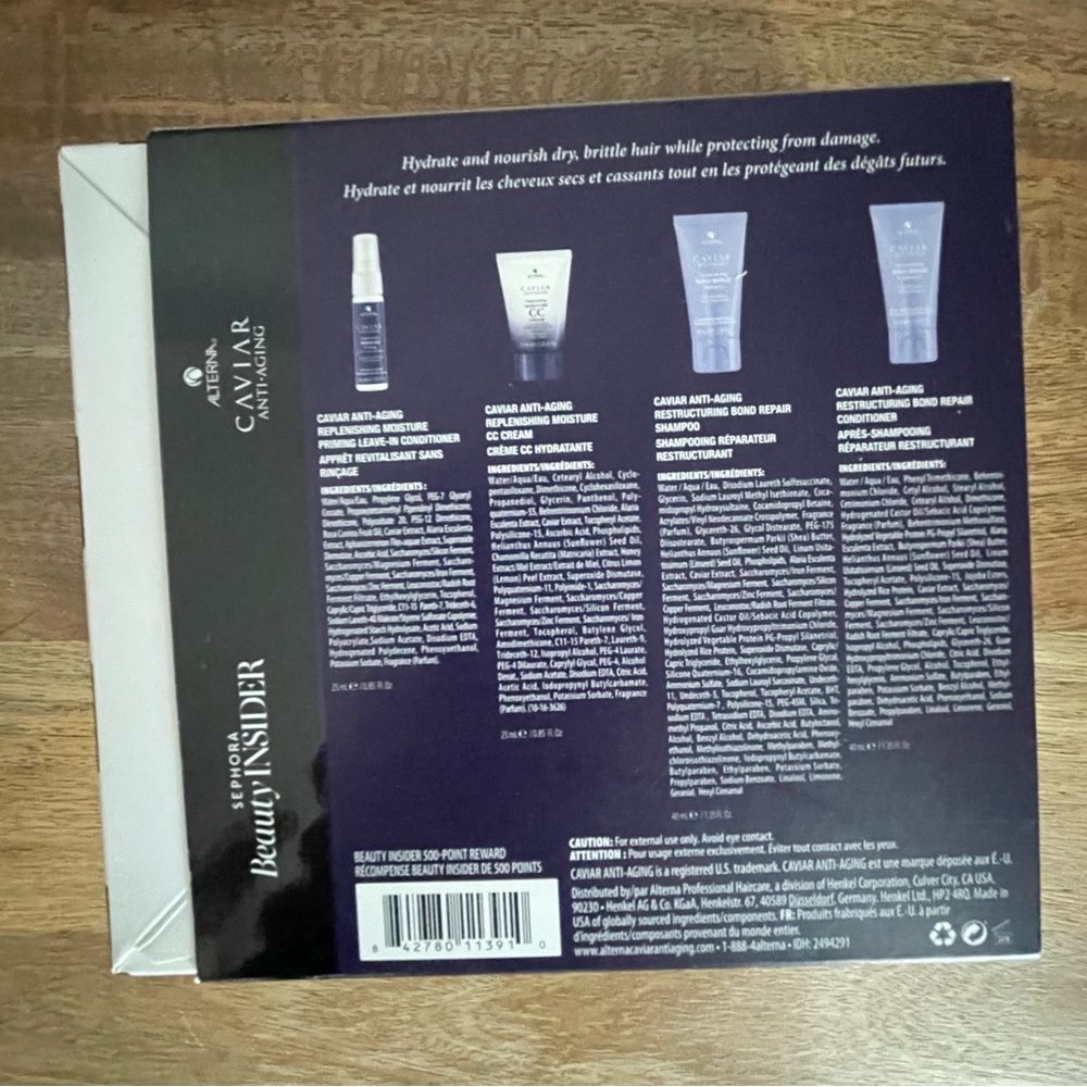 ALTERNA CAVIAR BOND REPAIR ANTI-AGING SEPHORA 4 PIECE SET! - Picture 2 of 3